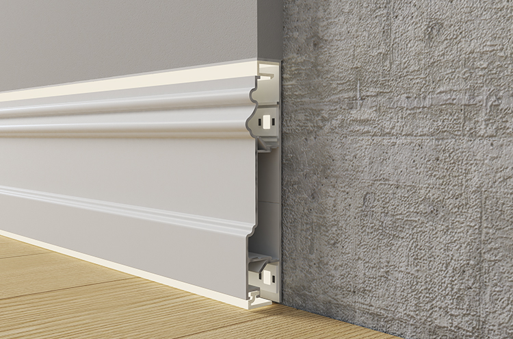 leux alüminyum led süpürgelik