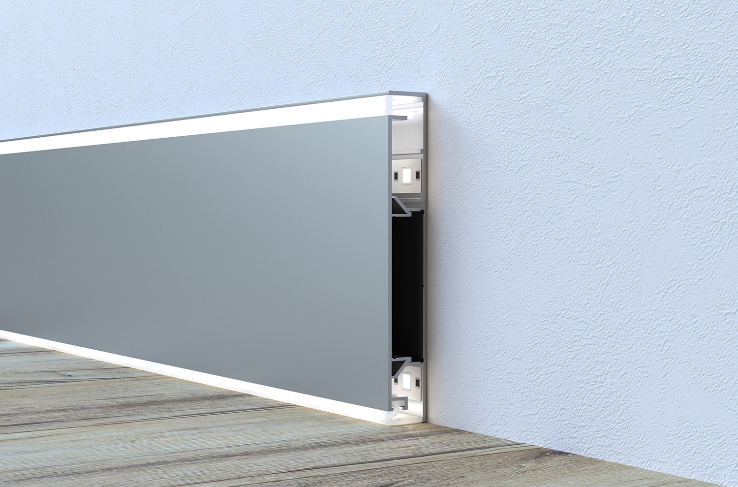 Led süpürgelik, yol gösterici ışıklar, seçkin tasarımlar