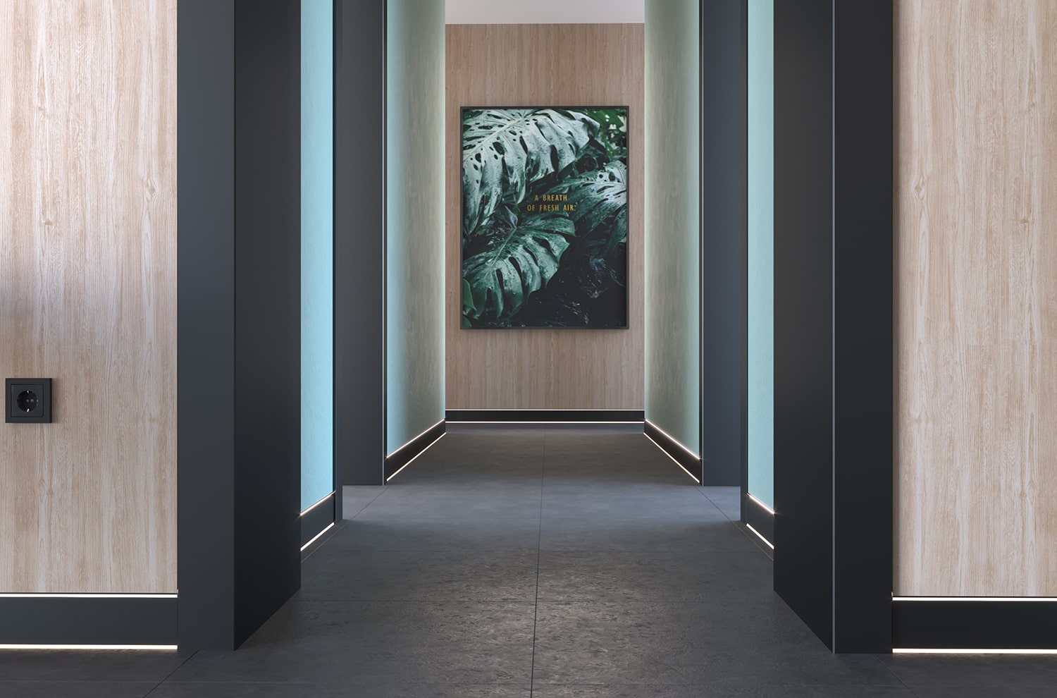 luceo alüminyum led süpürgelik