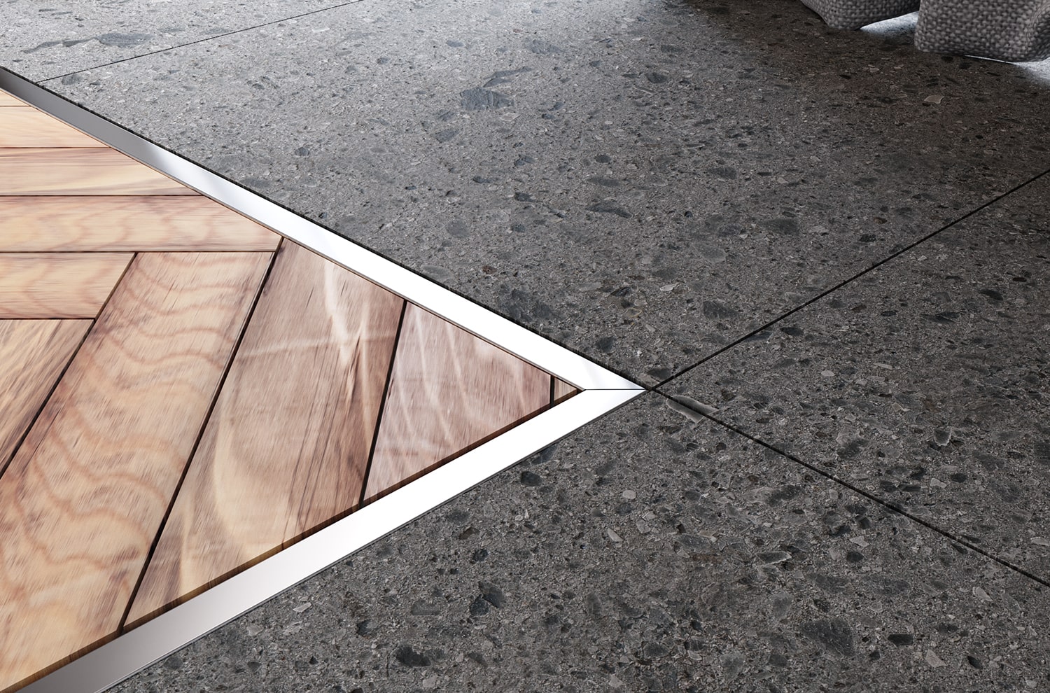 mps-e paslanmaz çelik zemin profili