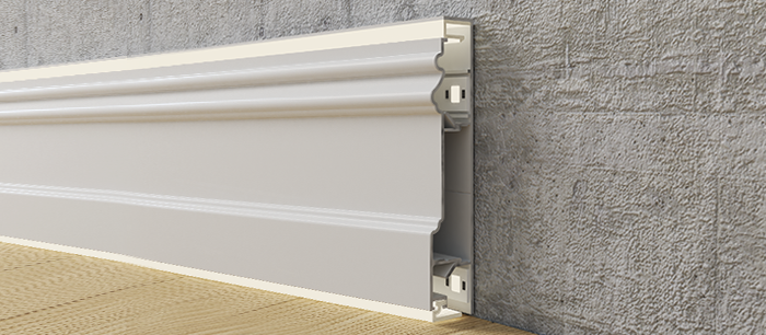 LEUX ALÜMİNYUM LED SÜPÜRGELİK