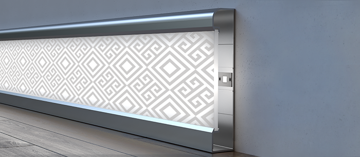 WİSHLED ALÜMİNYUM LED SÜPÜRGELİK